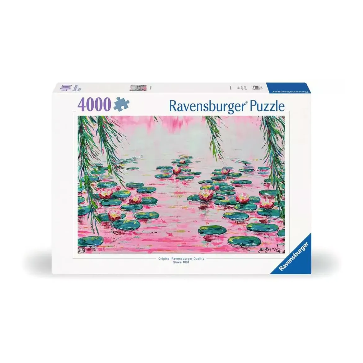 Puzzle Les Nénuphars Roses - 4000 pièces