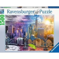 Puzzle Les Saisons à New York - 1500 pièces