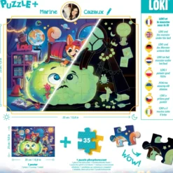 Puzzle Loki et le Monstre sous le lit - 35 pièces