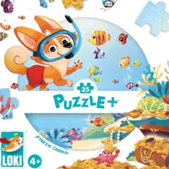 Puzzle Loki fait de la plongée - 35 pièces