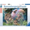 Puzzle Loups au Clair de Lune - 3000 pièces