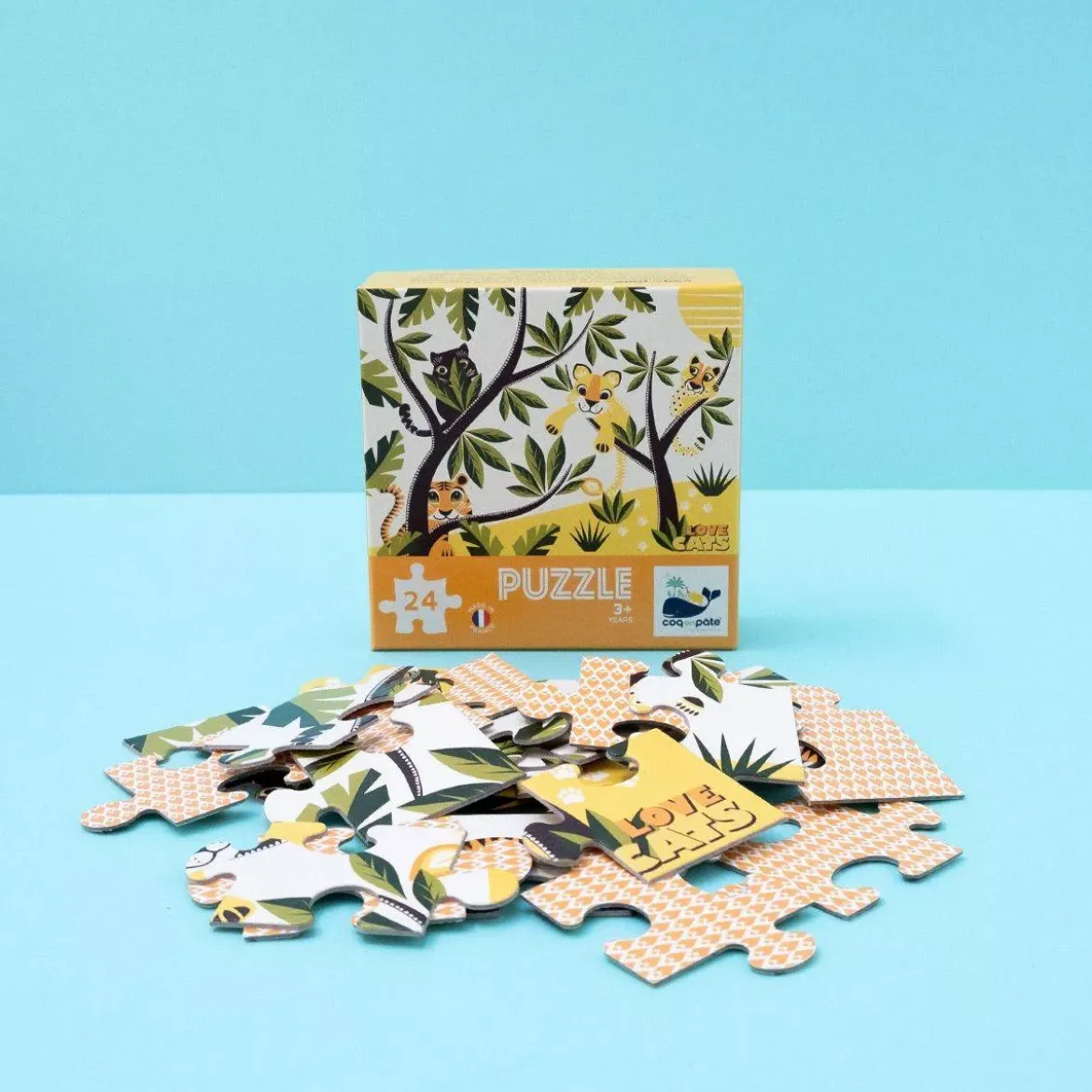 Puzzle Love Cats - 24 pièces