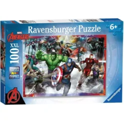 Puzzle Marvel Avengers : Les plus Grands Héros Marvel - 100 pièces XXL