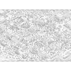 Puzzle Micro Macro Funfair - 500 pièces