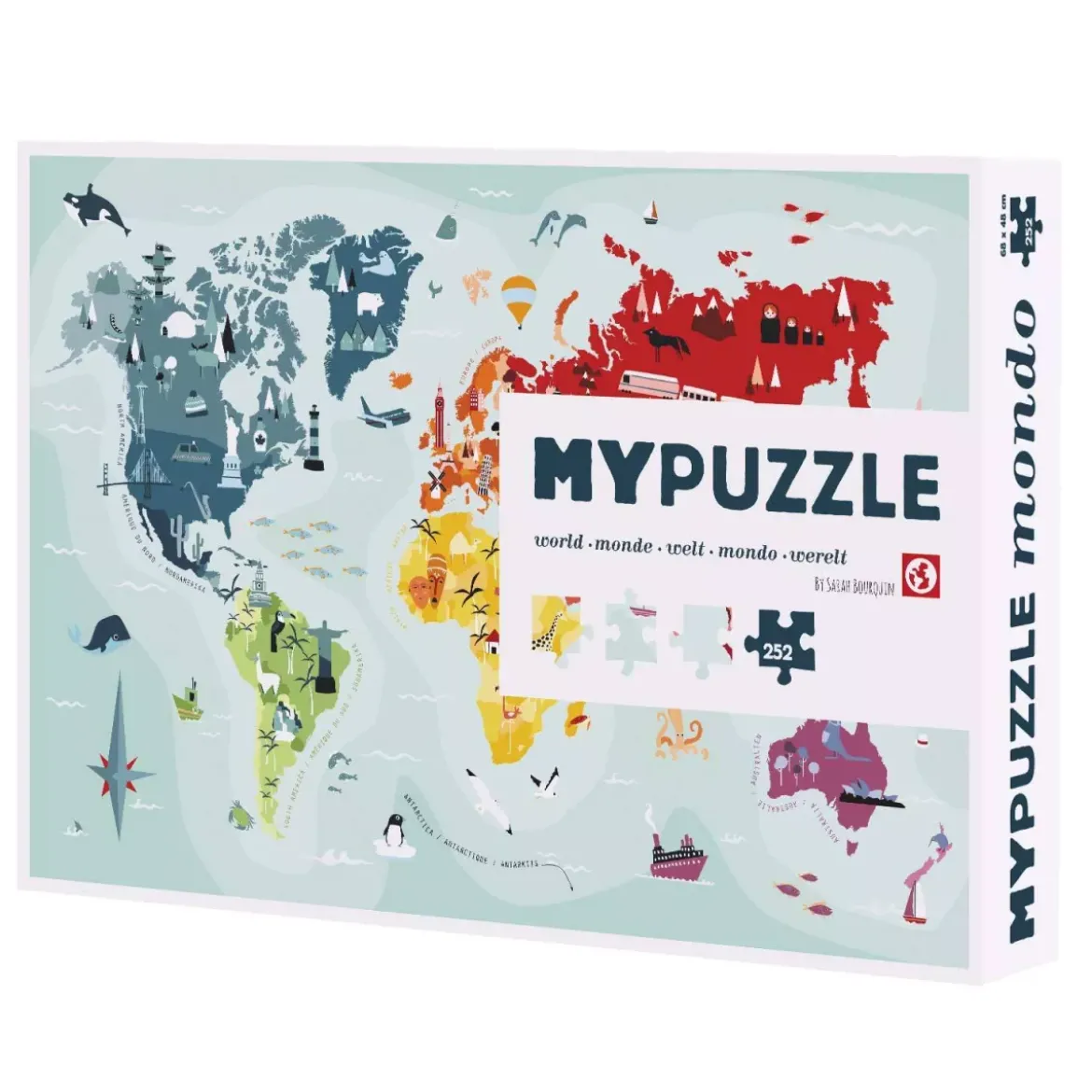 Puzzle Monde - 252 pièces