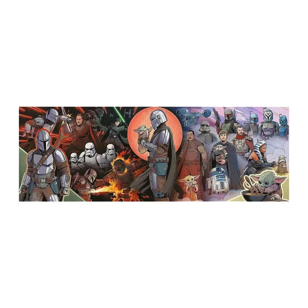 Puzzle Panorama The Mandalorian - 1000 pièces