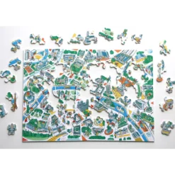 Puzzle Paris Labyrinthes - 100 pièces