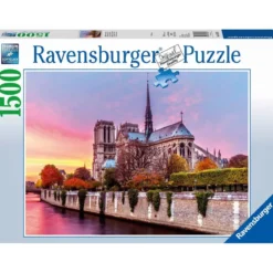 Puzzle Pittoresque Notre Dame - 1500 pièces