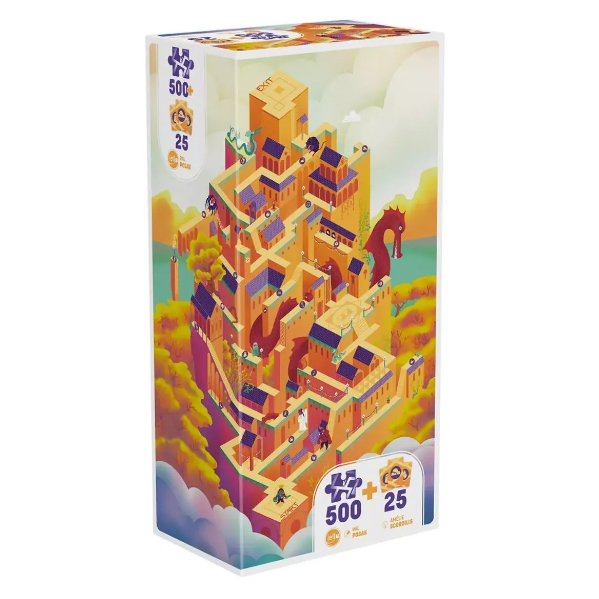 Puzzle Play Donjon Château - 500 pièces