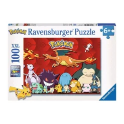 Puzzle Pokémon : Mes Pokémon Préférés - 100 pièces XXL