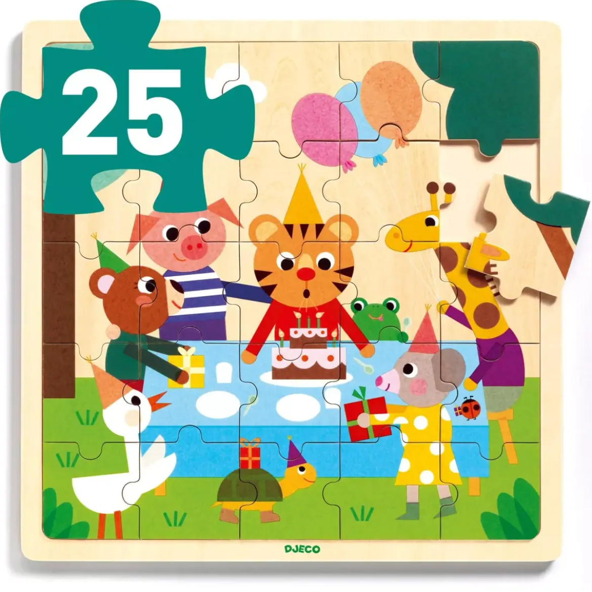 Puzzle Puzzlo Happy - 25 pièces