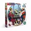 Puzzle Rond Gambit de la Reine - 100 pièces
