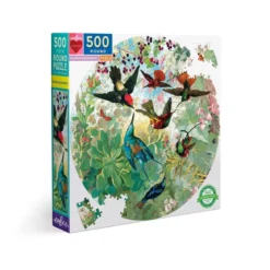 Puzzle Rond Hummingbirds - 500 pièces
