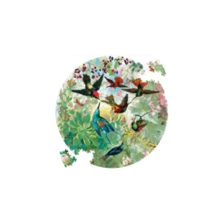 Puzzle Rond Hummingbirds - 500 pièces