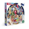 Puzzle Rond Journée de la Femme - 100 pièces