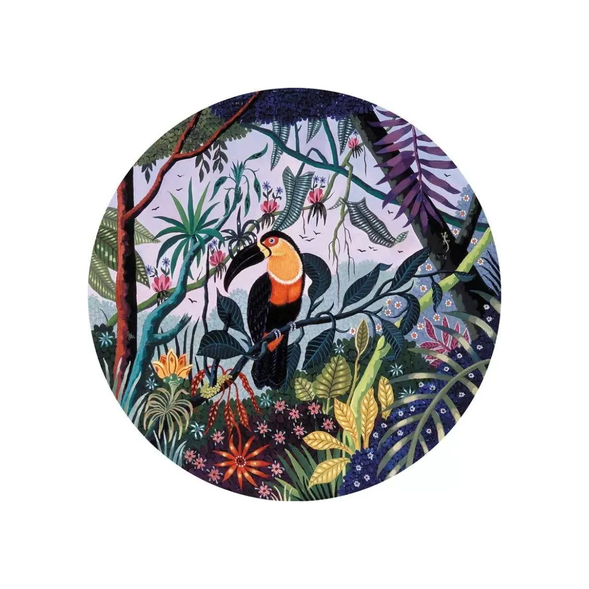 Puzzle Rond Toucan Ariel - 150 pièces