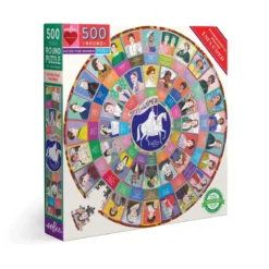 Puzzle Rond Votes for Women - 500 pièces