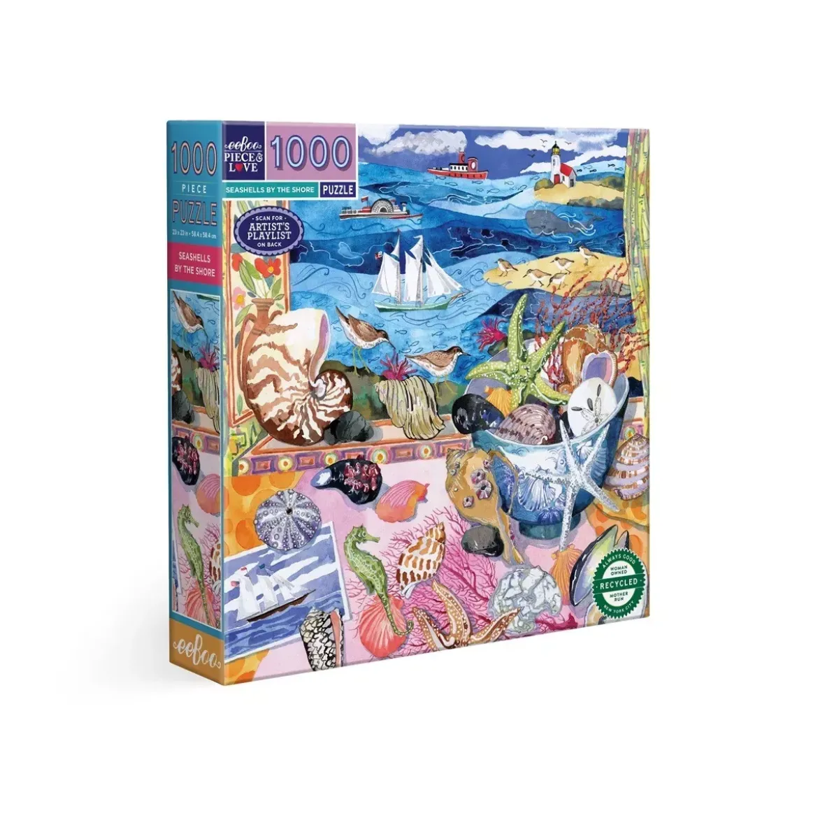 Puzzle Seashells by the Shore - 1000 pièces