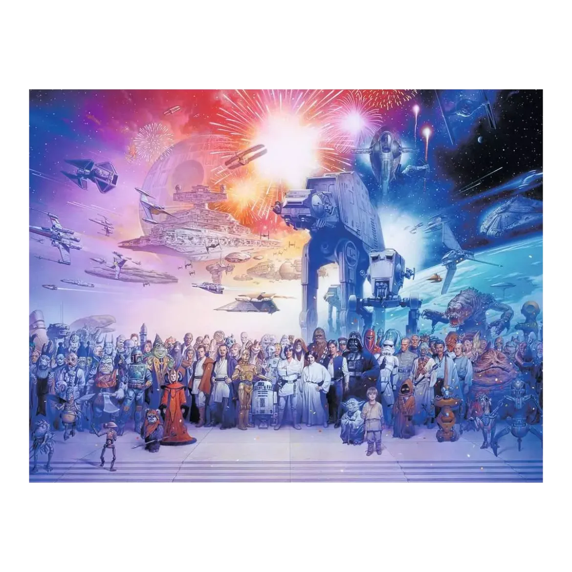 Puzzle Star Wars : L'univers Star Wars - 2000 pièces