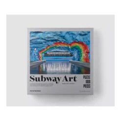 Puzzle Stockholm Subway Art Rainbow - 1000 pièces