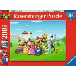 Puzzle Super Mario : Les Aventures de Super Mario - 200 pièces XXL