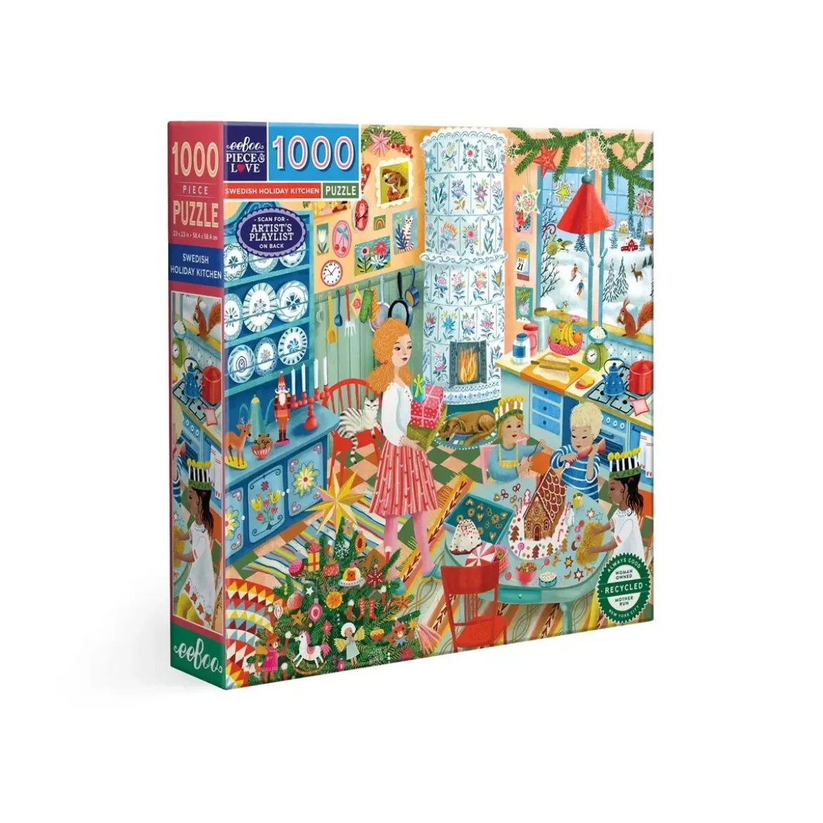 Puzzle Swedish Holiday Kitchen - 1000 pièces