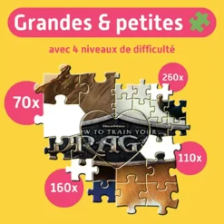 Puzzle Teampuzzle : Dragon - 600 pièces