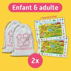 Puzzle Teampuzzle : À la ferme - 194 pièces