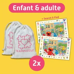 Puzzle Teampuzzle : 1, rue Sésame - 194 pièces