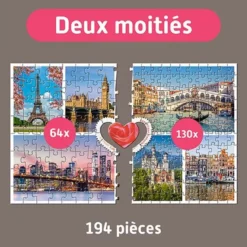 Puzzle Teampuzzle : Villes - 194 pièces