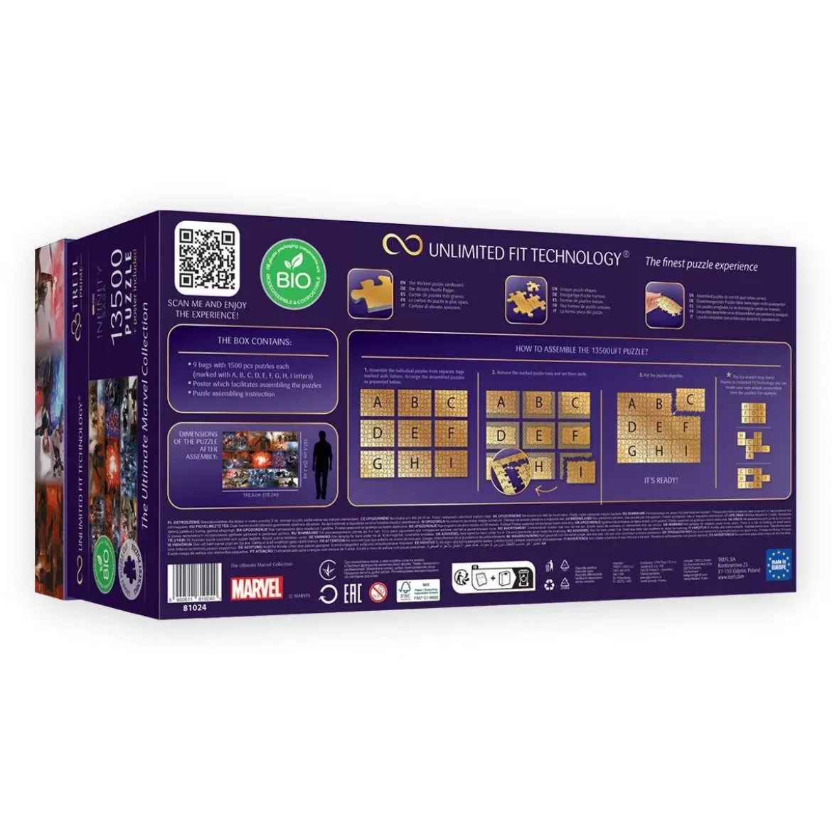 Puzzle The Ultimate Marvel - 13500 pièces