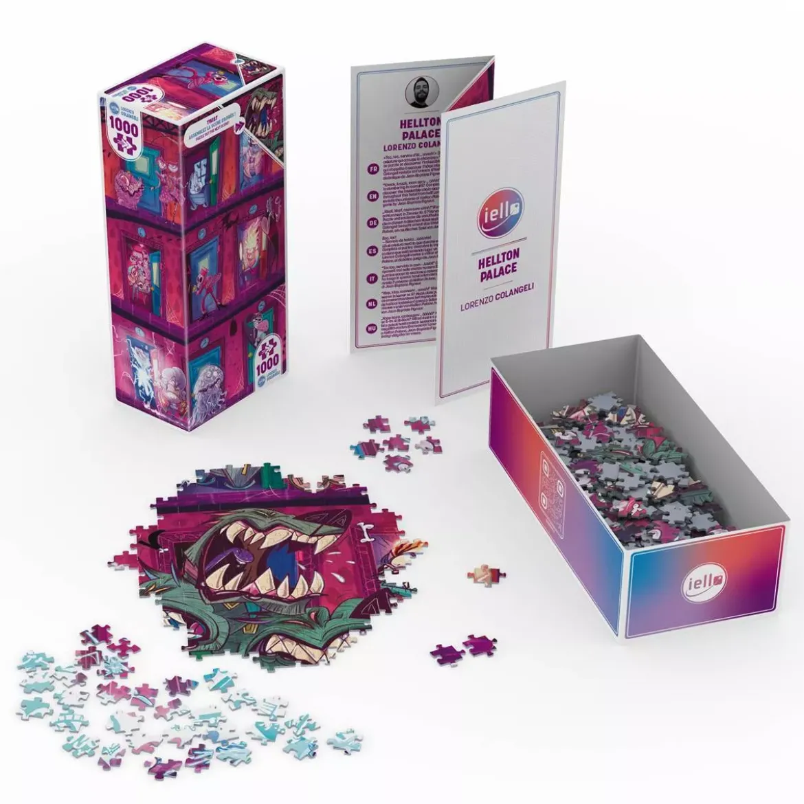 Puzzle Twist Hellton Palace - 1000 pièces