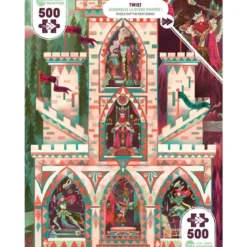 Puzzle Twist Visite Royale - 500 pièces