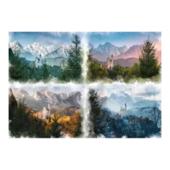 Puzzle Un Château au fil des Saisons - 18000 pièces