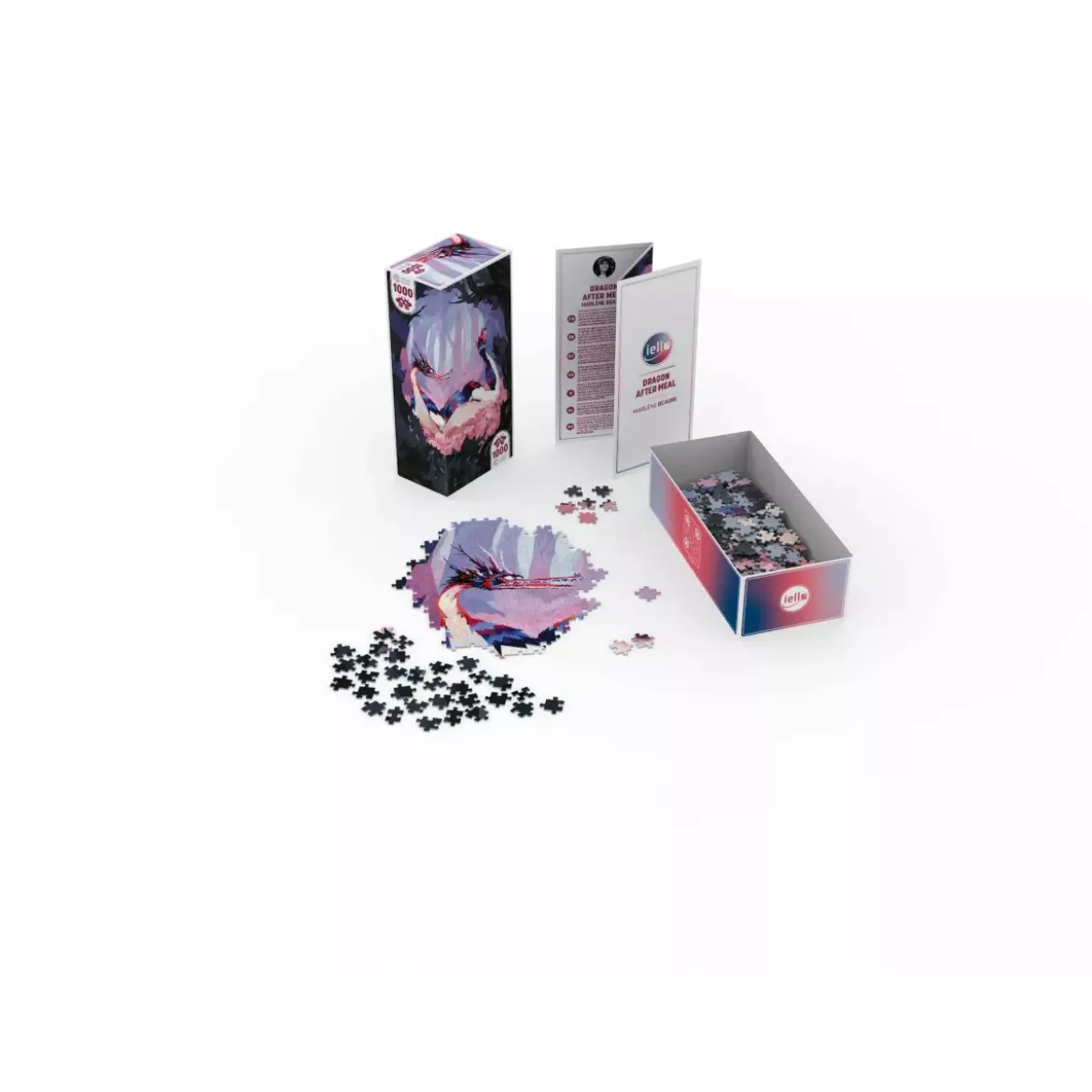 Puzzle Universe Dragon After Meal - 1000 pièces