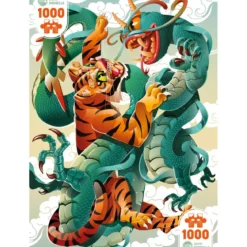 Puzzle Universe The Tiger and the Dragon - 1000 pièces