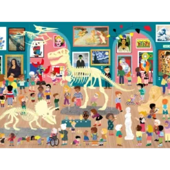 Puzzle Visite au Musée - 50 pièces