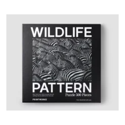 Puzzle Wildlife Pattern Zèbre - 500 pièces