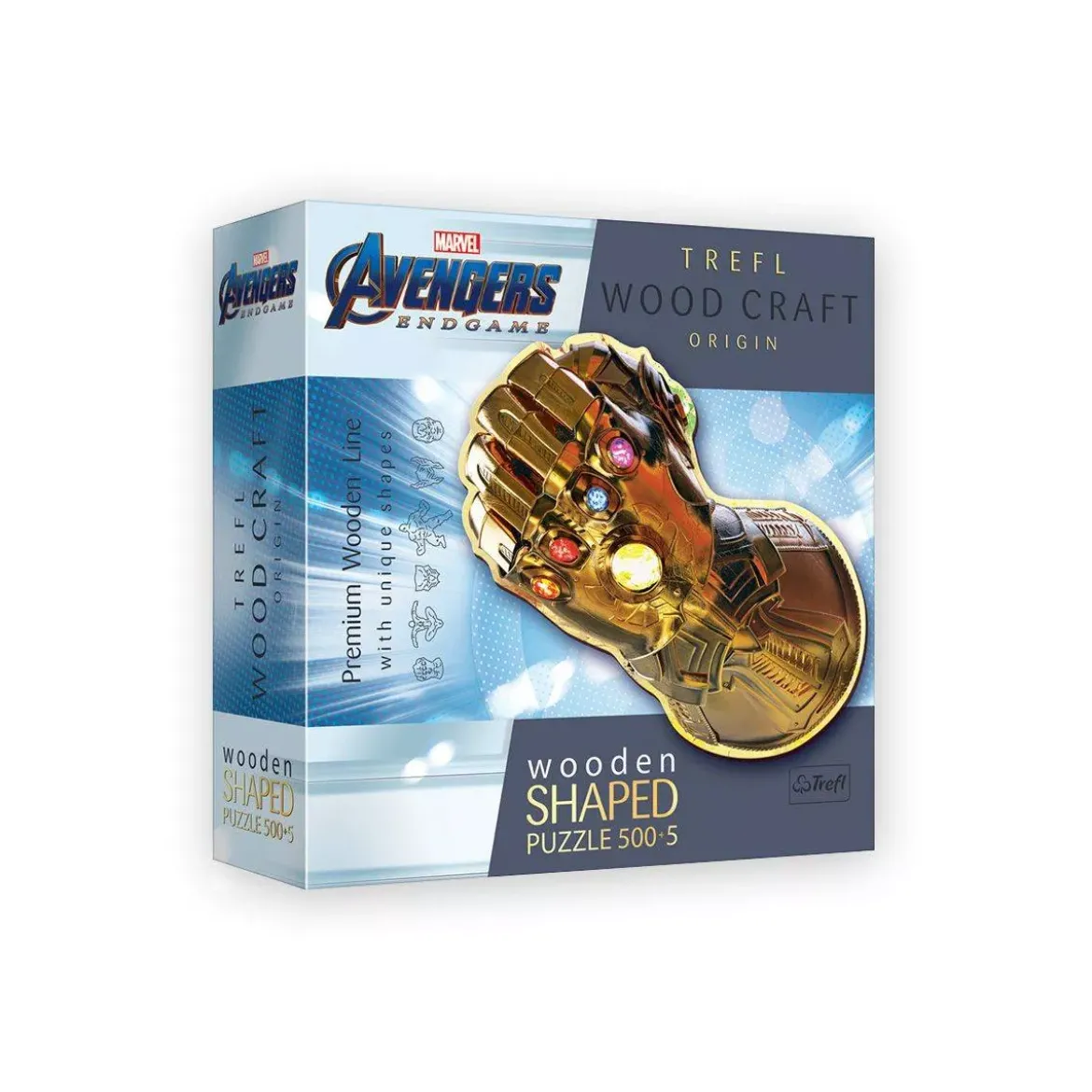 Puzzle Wood Craft Avengers Endgame Infinity Gauntlet - 500 pièces