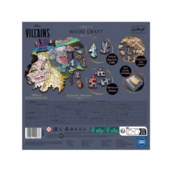 Puzzle Wood Craft Disney Villains - 1000 pièces