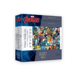 Puzzle Wood Craft Marvel Comics - 1000 pièces