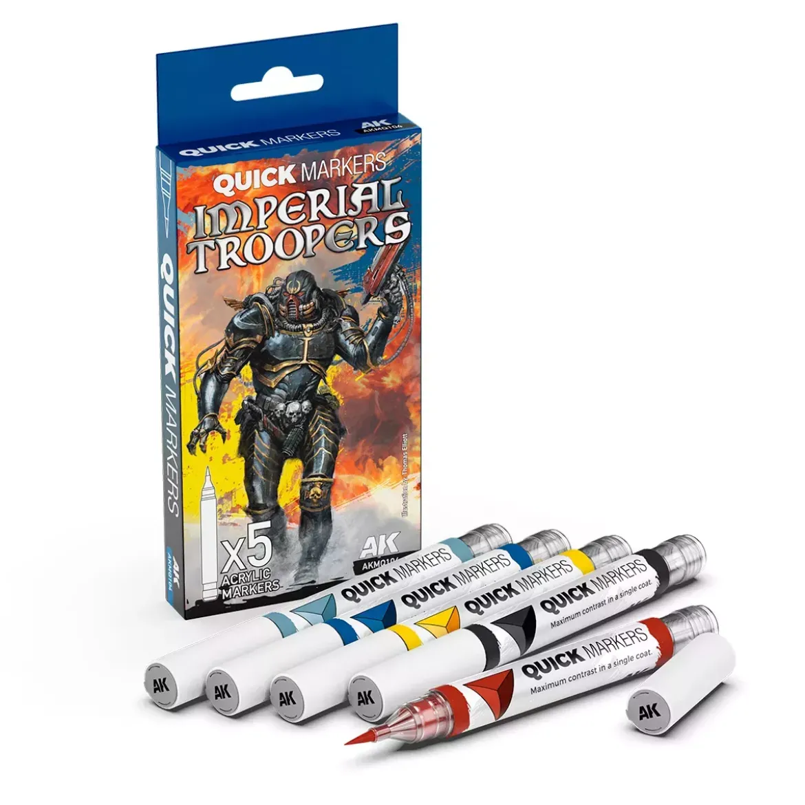 Quick Markers AK Interactive : Imperial Troopers Set