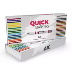 Quick Markers AK Interactive : Special Box Full Range - 34 couleurs