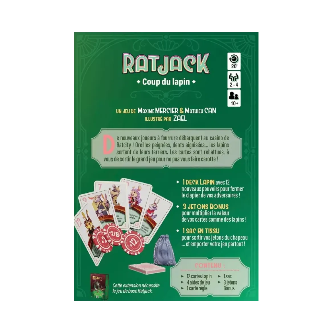Ratjack : Coup du Lapin - Extension