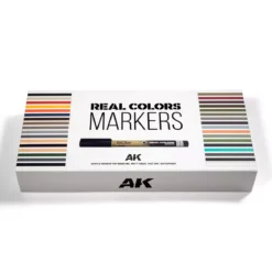 Real Colors Markers Set : Special Box 34 Couleurs - AK Interactive