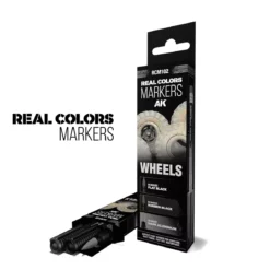 Real Colors Markers Set : Wheels - AK Interactive