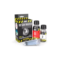 Resin Water - 2 Component Epoxy Resin 180ml - Diorama Series AK Interactive