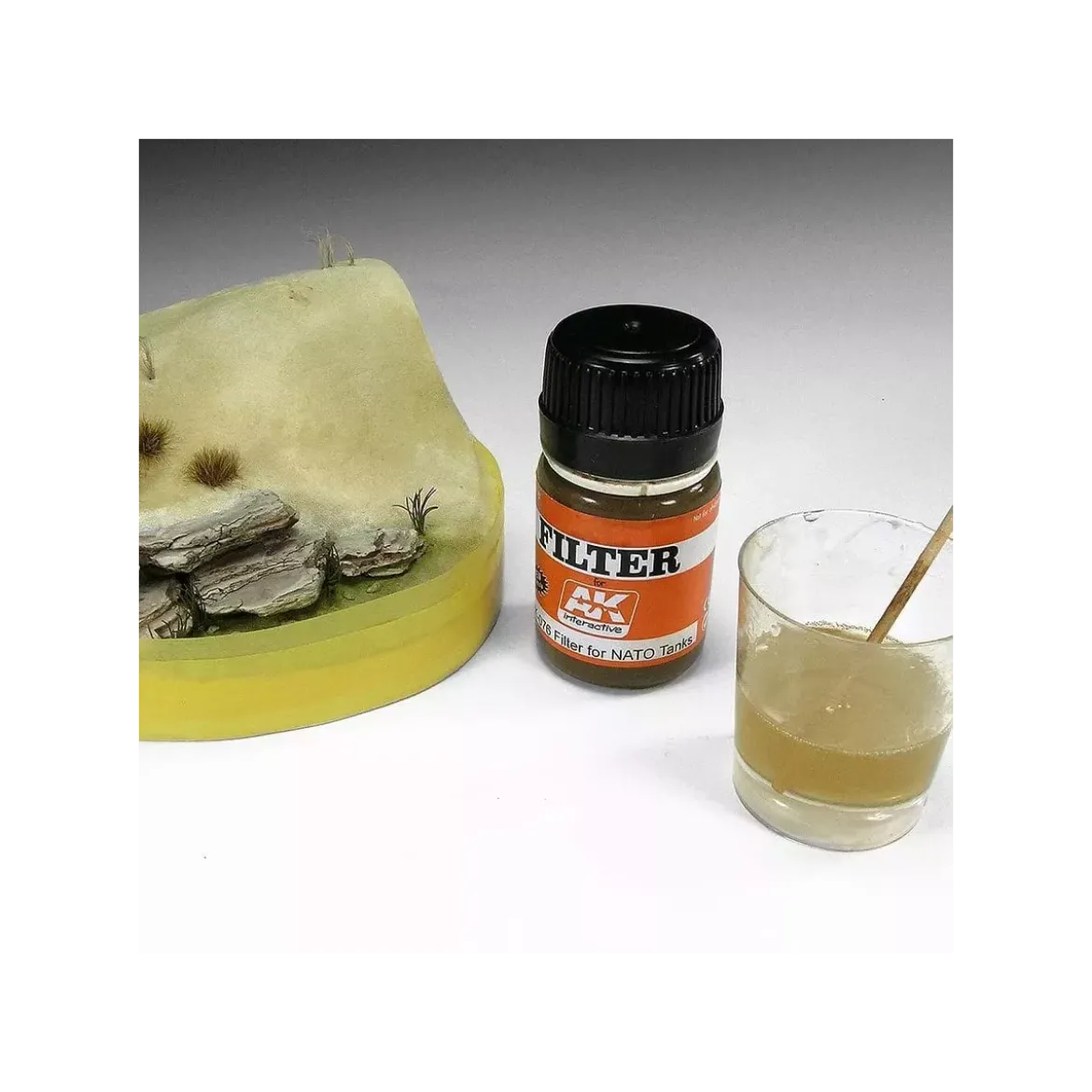 Resin Water - 2 Component Epoxy Resin 375ml - Diorama Series AK Interactive