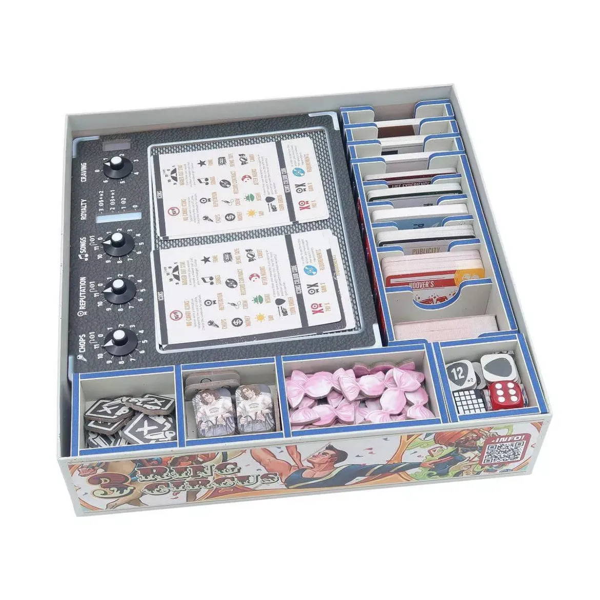 Rock Hard 1977 - Colour Insert - Rangement pour Boîte Folded Space