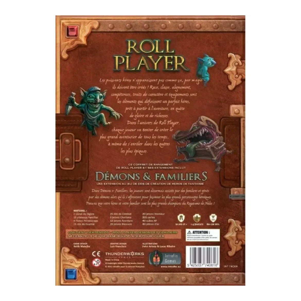 Roll Player : Démons et Familiers Big Box - Extension